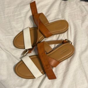 Maurices ankle wrap sandals